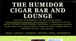 Desktop Screenshot of humidorpalmcoast.com