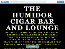 Tablet Screenshot of humidorpalmcoast.com